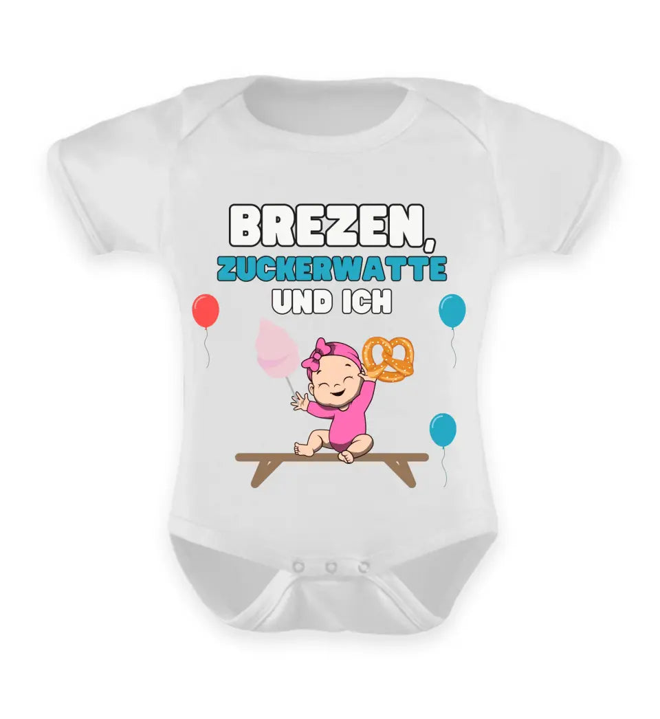 Brezen & Zuckerwatte - Baby-Strampler