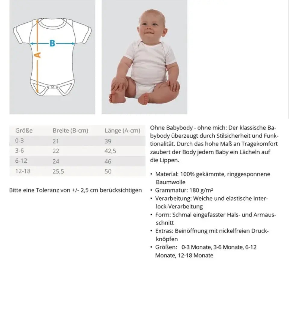 Super Mini-Bayer - Baby-Strampler