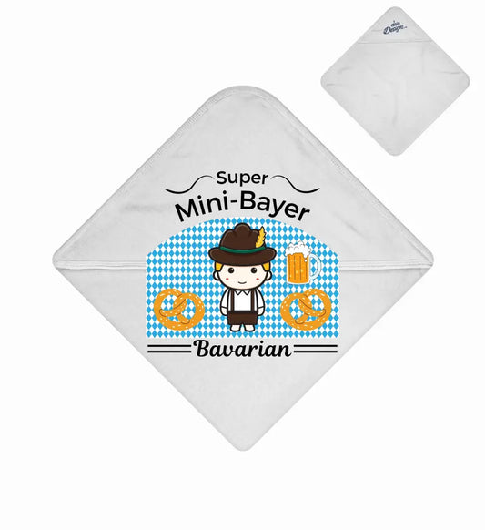 Super Mini-Bayer - Baby Kapuzendecke