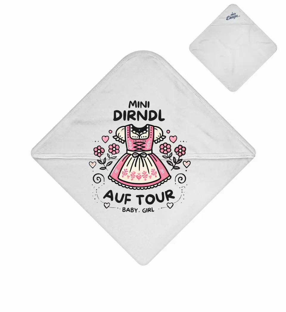 Dirndl Auf Tour - Baby Kapuzendecke