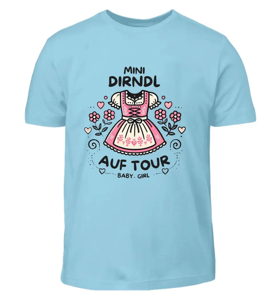 Dirndl Auf Tour - Kinder T-Shirt