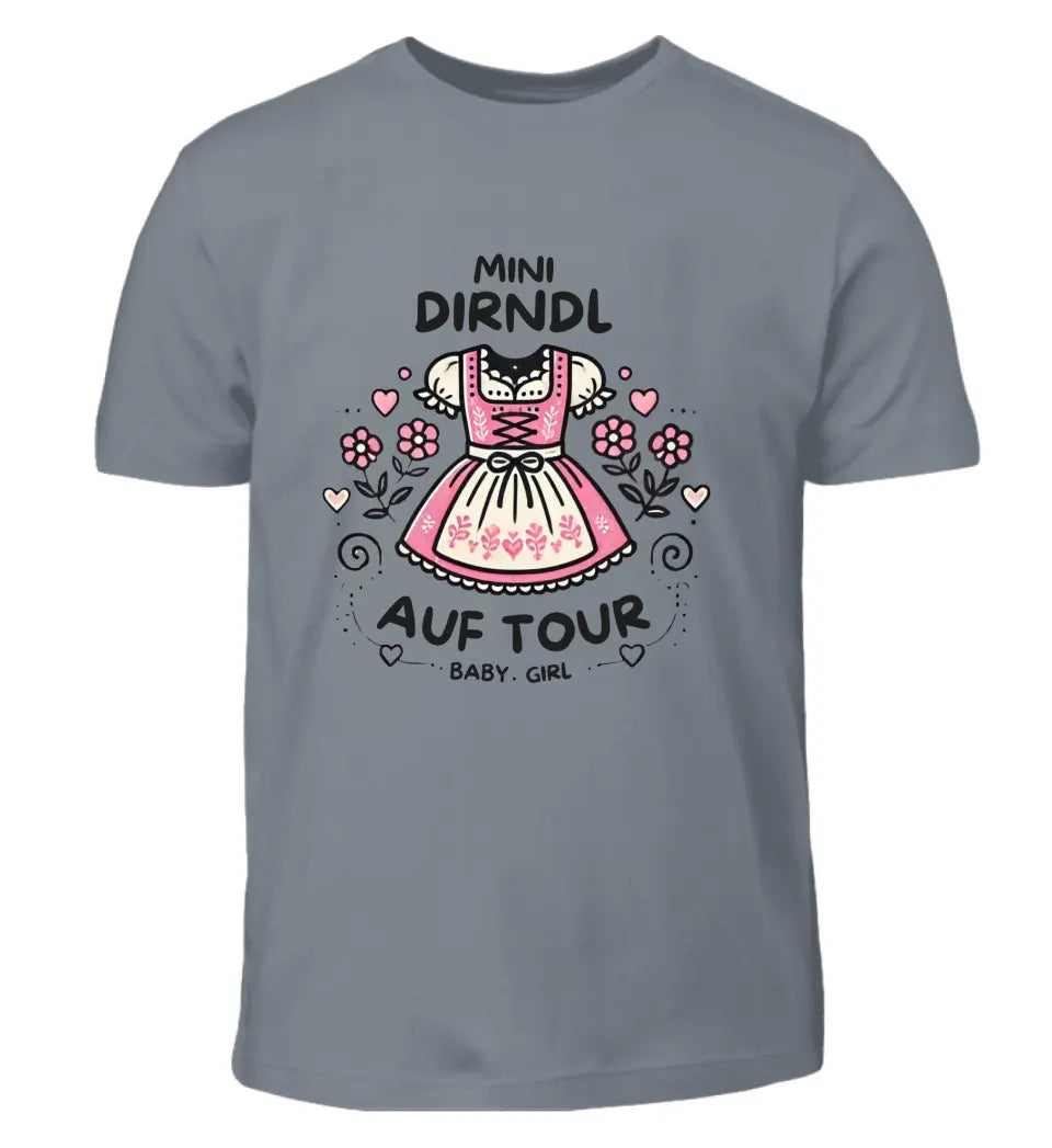 Dirndl Auf Tour - Kinder T-Shirt