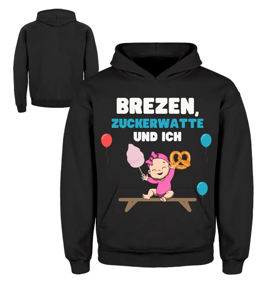 Brezen & Zuckerwatte - Kinder Hoodie