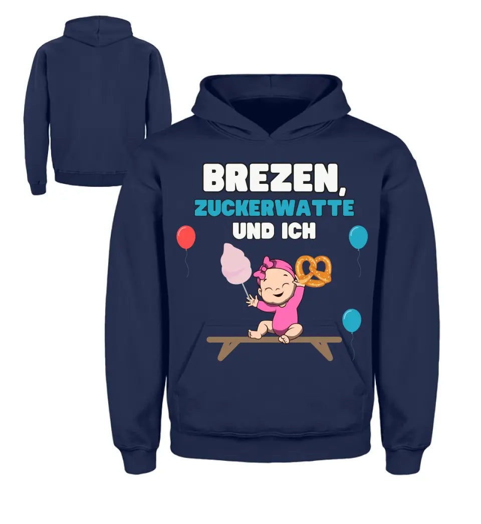 Brezen & Zuckerwatte - Kinder Hoodie