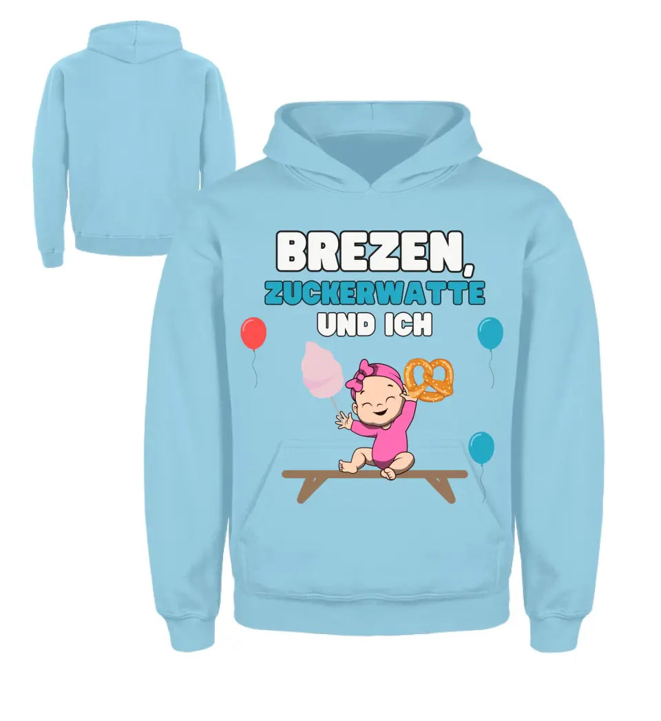 Brezen & Zuckerwatte - Kinder Hoodie