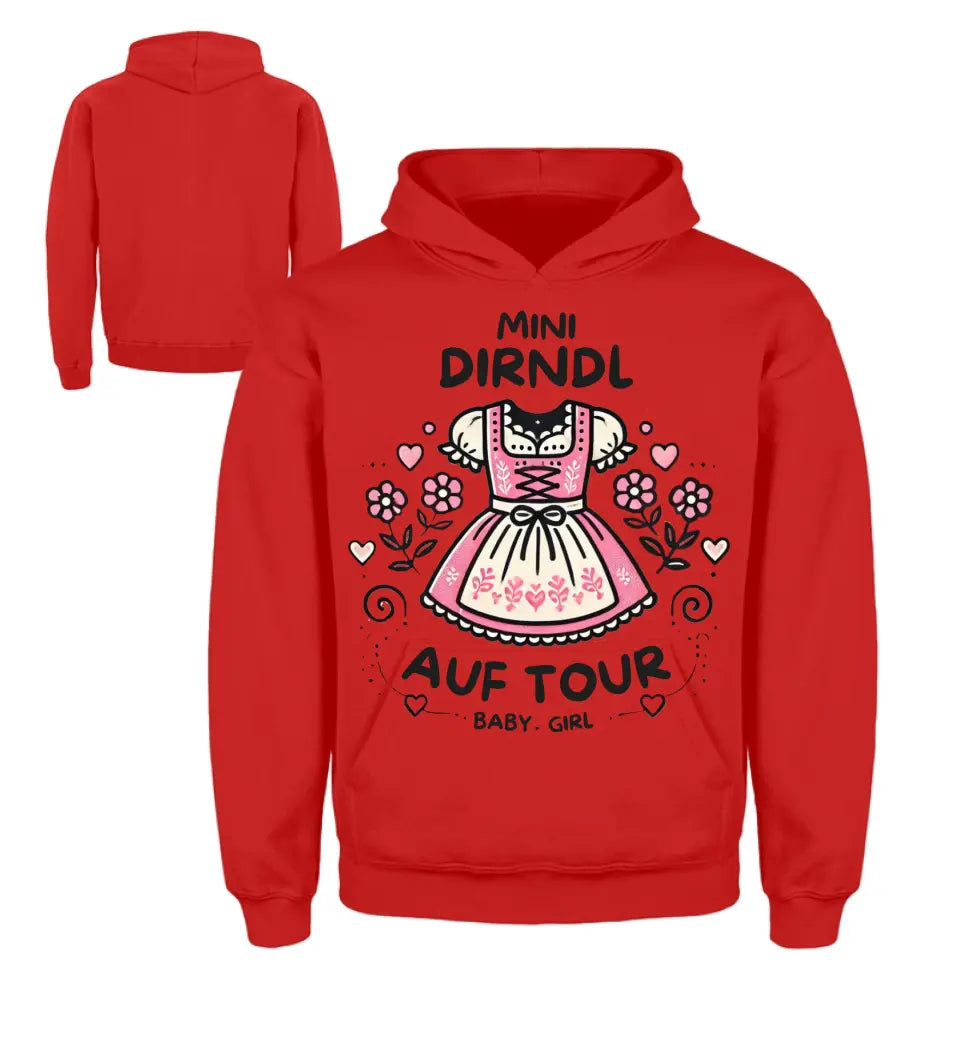 Dirndl Auf Tour - Kinder Hoodie