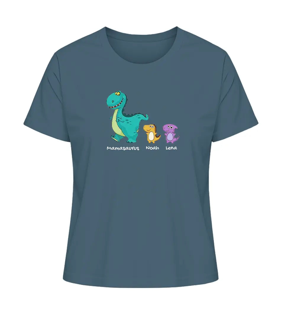 Mamasaurus - Damen T-Shirt personalisierbar