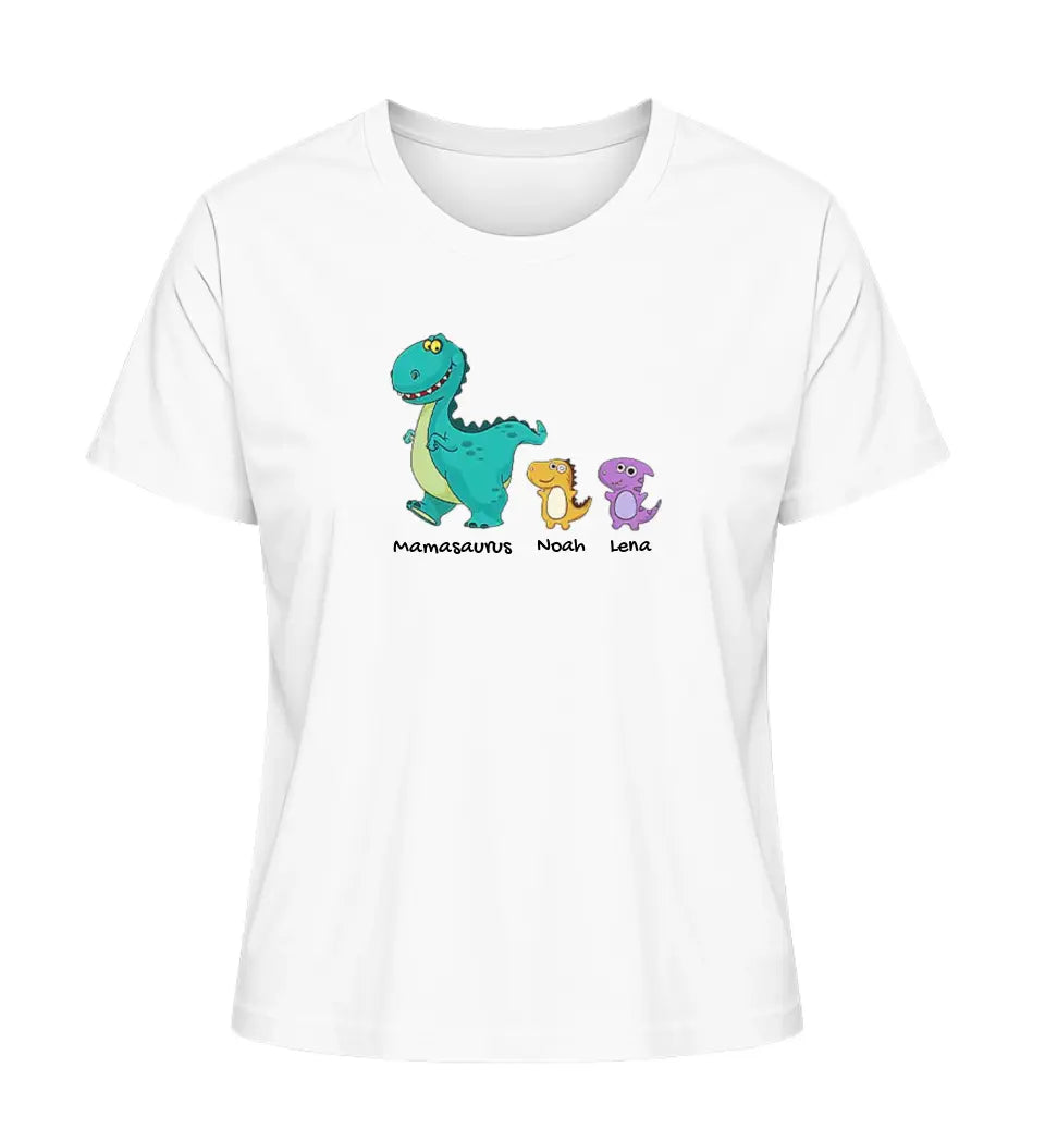 Mamasaurus - Damen T-Shirt personalisierbar