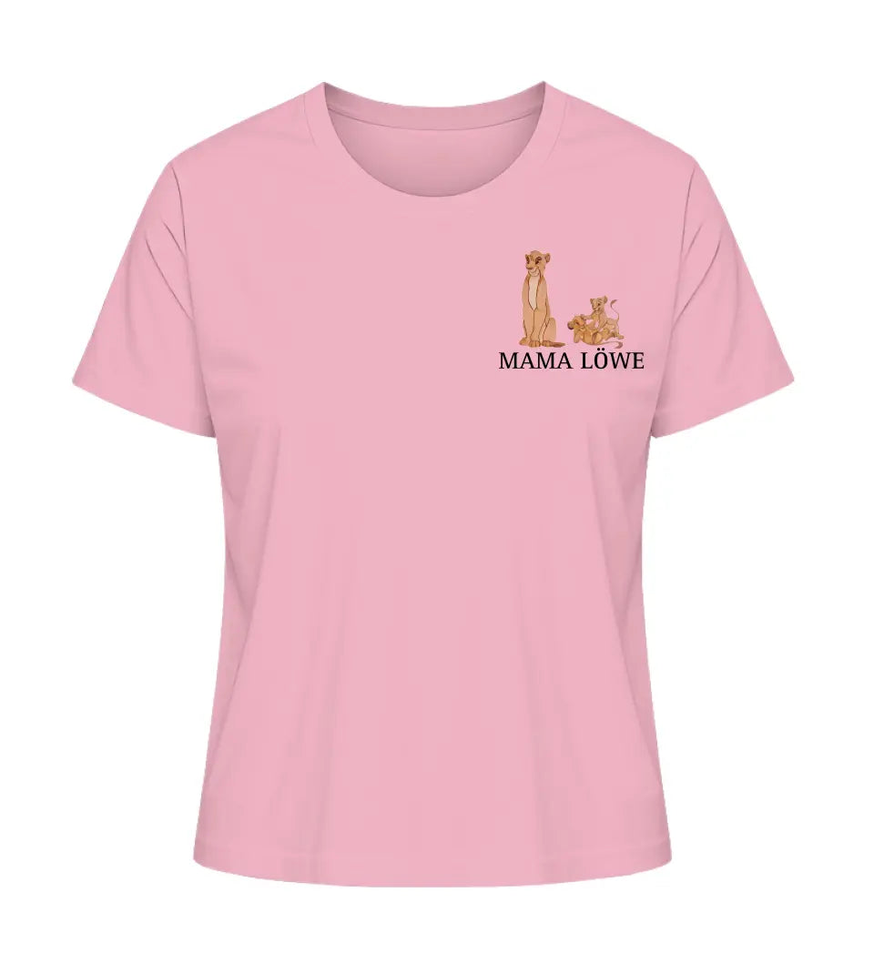 Mama Löwe - Damen T-Shirt personalisierbar