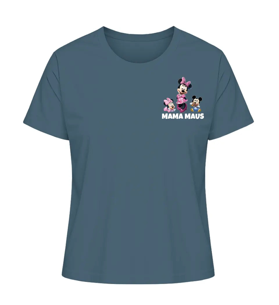 Mama Maus - Damen T-Shirt personalisierbar