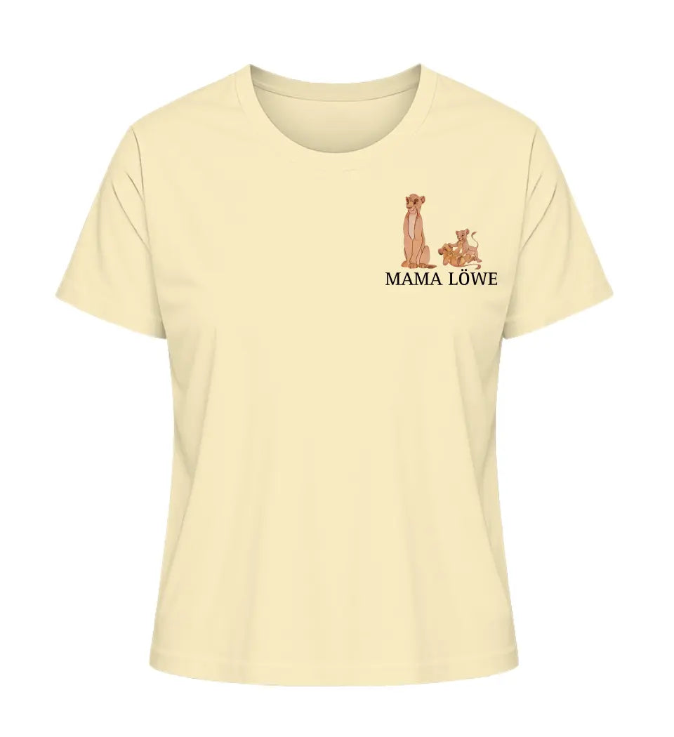 Mama Löwe - Damen T-Shirt personalisierbar