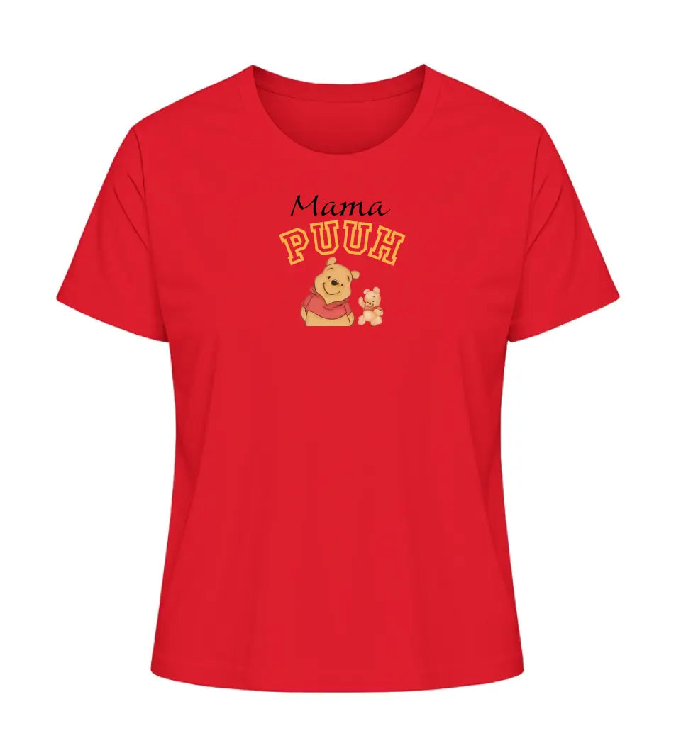 Mama Puuh - Damen T-Shirt personalisierbar