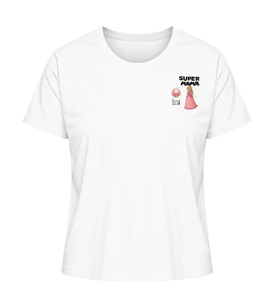 Super Mama - Damen T-Shirt personalisierbar