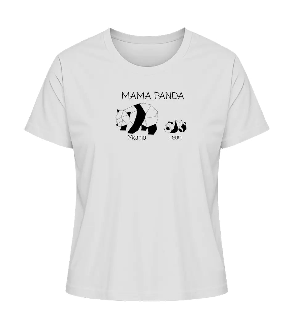 Mama Panda - Damen T-Shirt personalisierbar