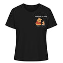 Mama Puuh mit Kindername/n - Damen T-Shirt personalisierbar