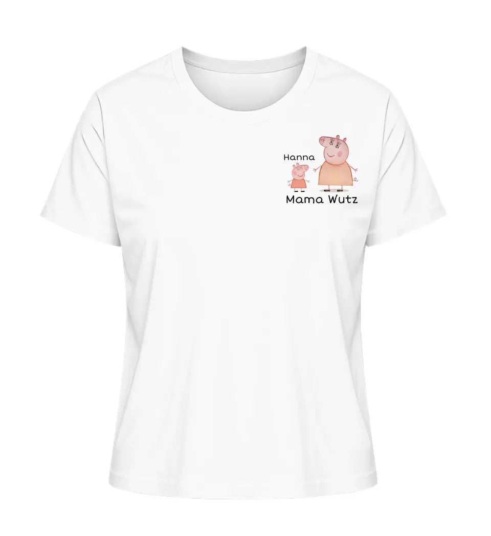 Mama Wutz - Damen T-Shirt personalisierbar