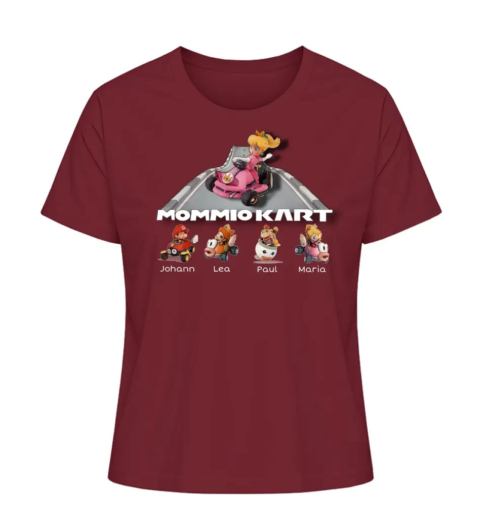 Mommio Kart- Damen T-Shirt personalisierbar