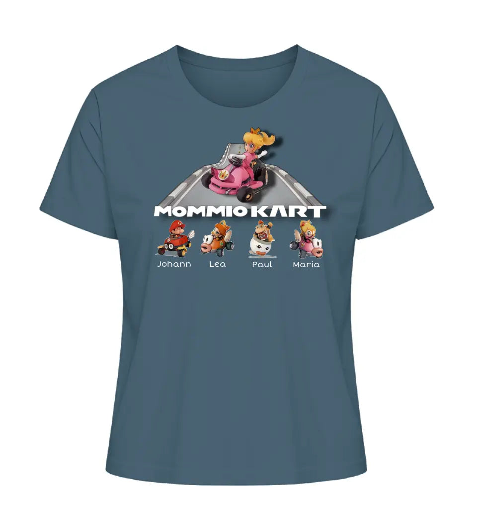Mommio Kart- Damen T-Shirt personalisierbar