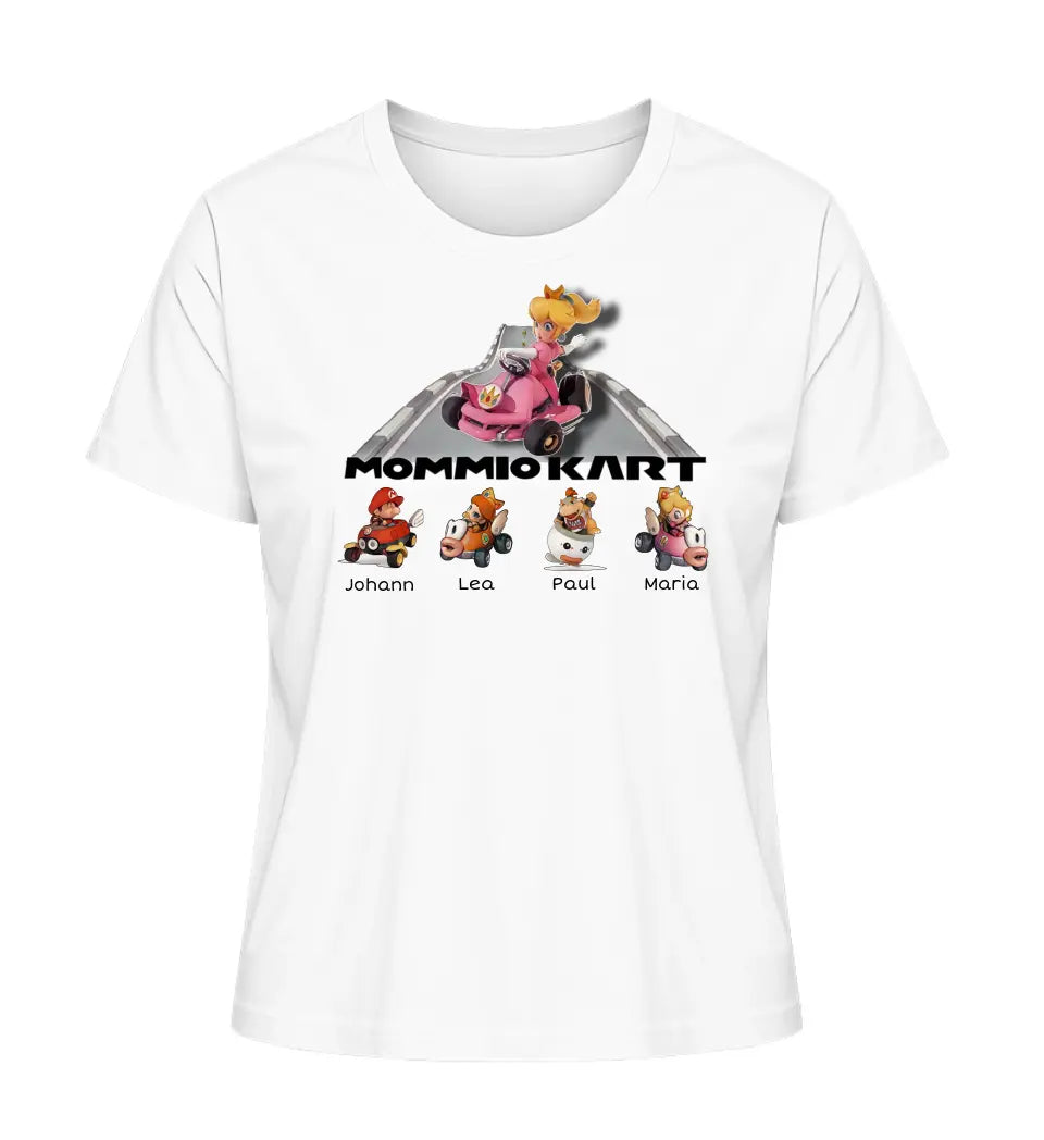 Mommio Kart- Damen T-Shirt personalisierbar