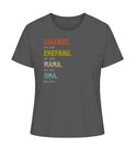 Legende, Ehefrau, Mama, Oma - Damen T-Shirt personalisierbar