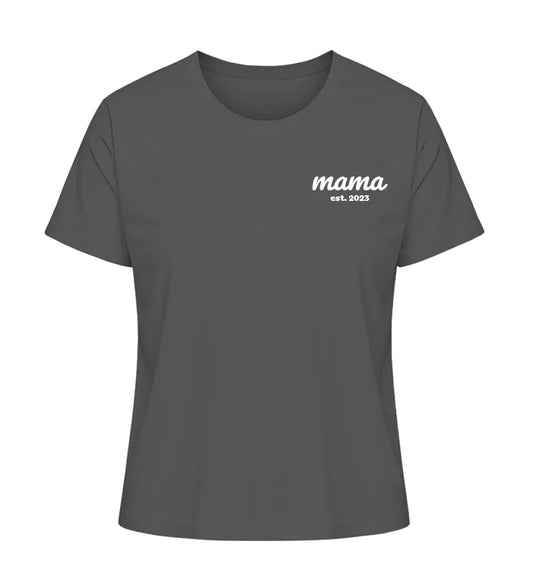 Mama est. - Damen T-Shirt personalisierbar