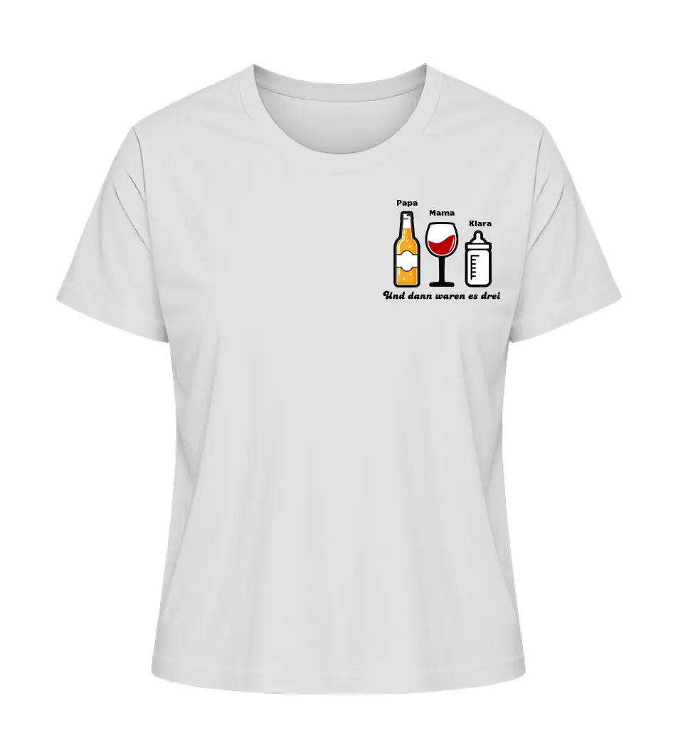 Und dann waren es drei - Damen T-Shirt personalisierbar