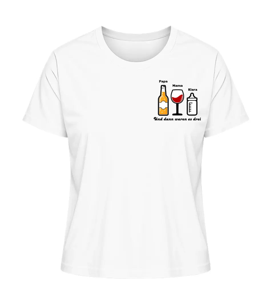 Und dann waren es drei - Damen T-Shirt personalisierbar