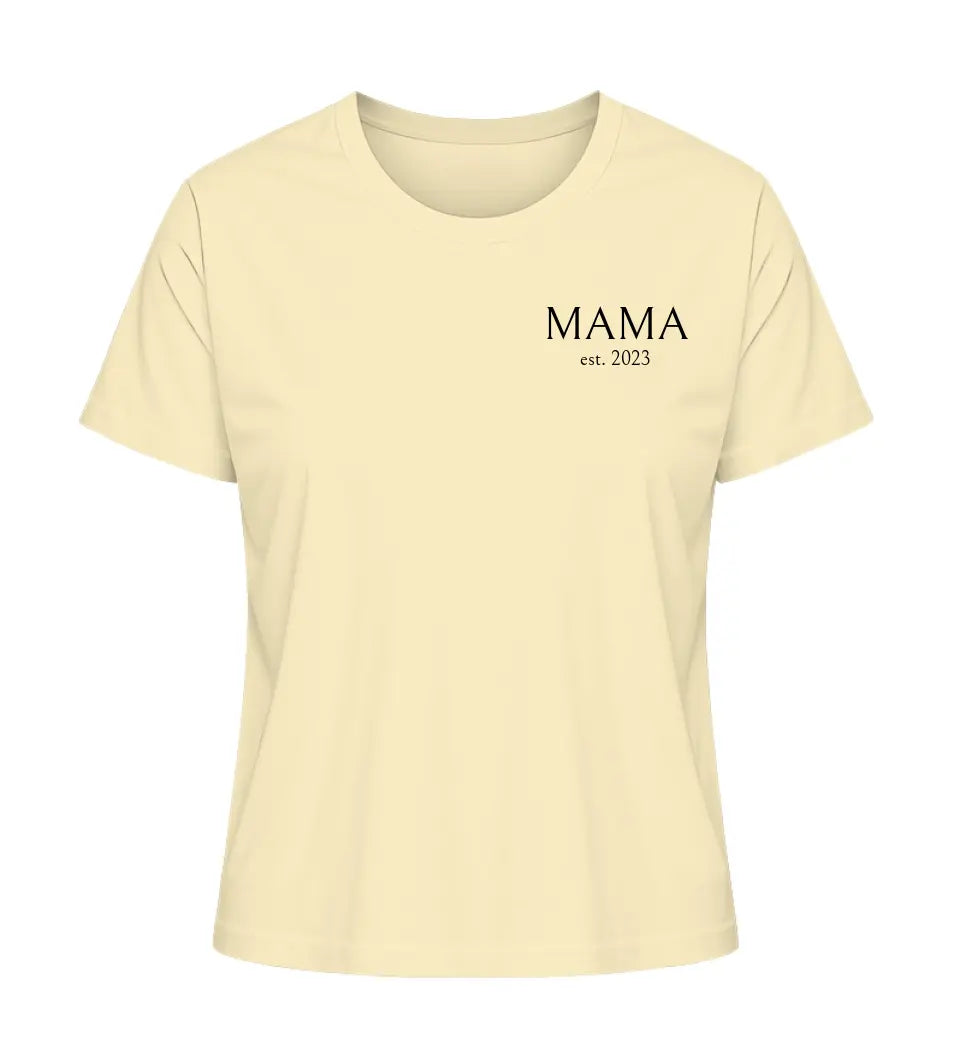 MAMA EST. - Damen T-Shirt personalisierbar