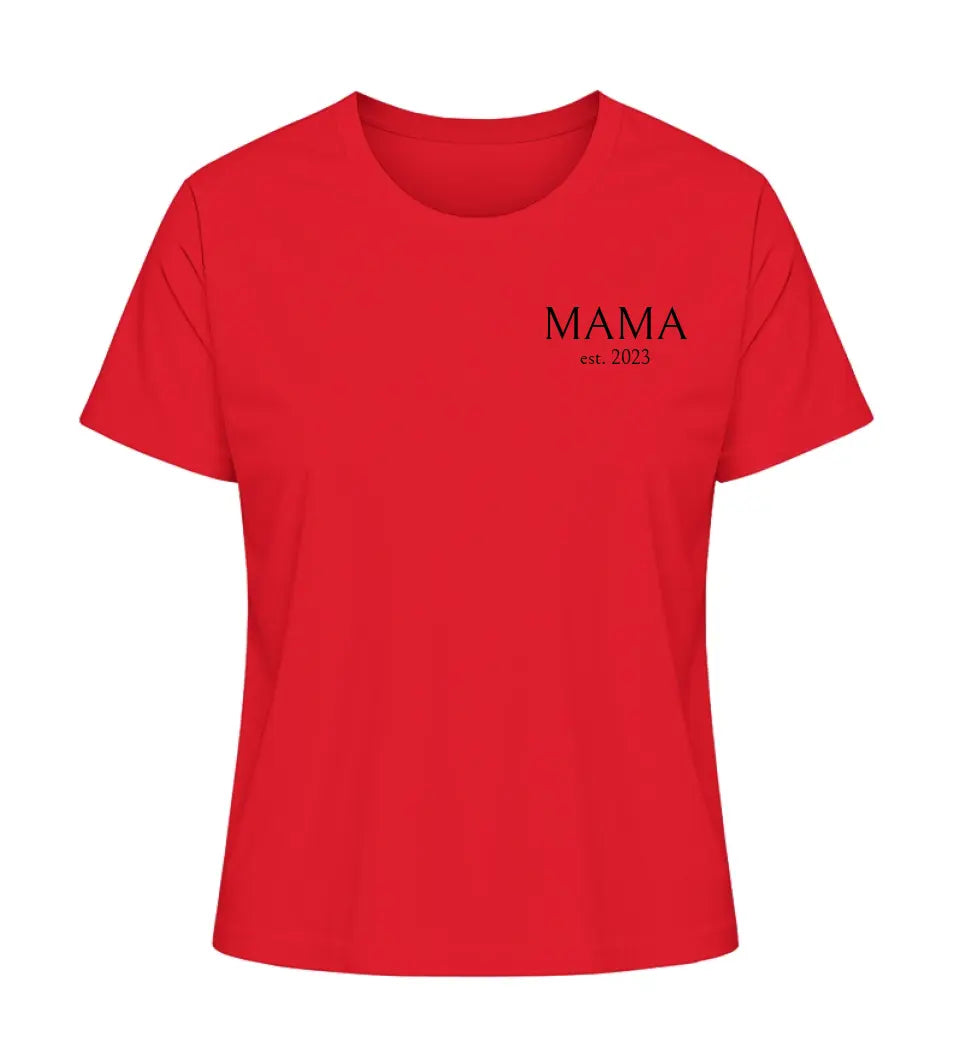 MAMA EST. - Damen T-Shirt personalisierbar