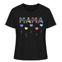 Mama/Oma  Herzballons - Damen T-Shirt personalisierbar