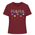 Mama/Oma  Herzballons - Damen T-Shirt personalisierbar