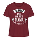 So sieht die beste Mama/Oma der Welt aus - Damen T-Shirt personalisierbar