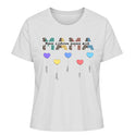 Mama/Oma Herzballons - Damen T-Shirt personalisierbar