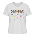 Mama/Oma  Herzballons - Damen T-Shirt personalisierbar