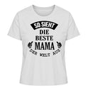 So sieht die beste Mama/Oma der Welt aus - Damen T-Shirt personalisierbar