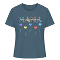 Mama/Oma  Herzballons - Damen T-Shirt personalisierbar