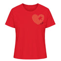 Herzpuzzle - Damen T-Shirt personalisierbar