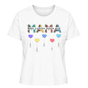 Mama/Oma Herzballons - Damen T-Shirt personalisierbar