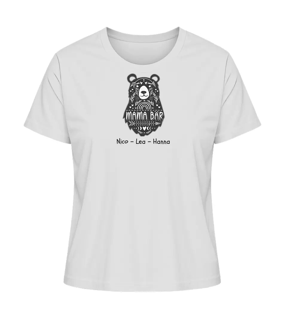 Mama Bär - Damen T-Shirt personalisierbar