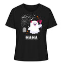 Geist mit Name - Damen T-Shirt personalisierbar