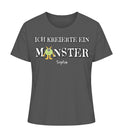 Ich kreierte ein Monster - Damen T-Shirt personalisierbar