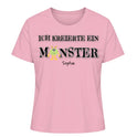 Ich kreierte ein Monster - Damen T-Shirt personalisierbar