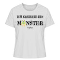 Ich kreierte ein Monster - Damen T-Shirt personalisierbar