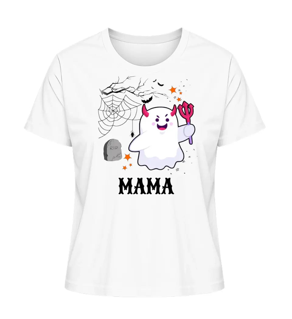 Geist mit Name - Damen T-Shirt personalisierbar