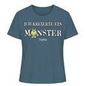 Ich kreierte ein Monster - Damen T-Shirt personalisierbar