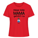 Diese tolle Mama/Oma gehört zu - Damen T-Shirt personalisierbar