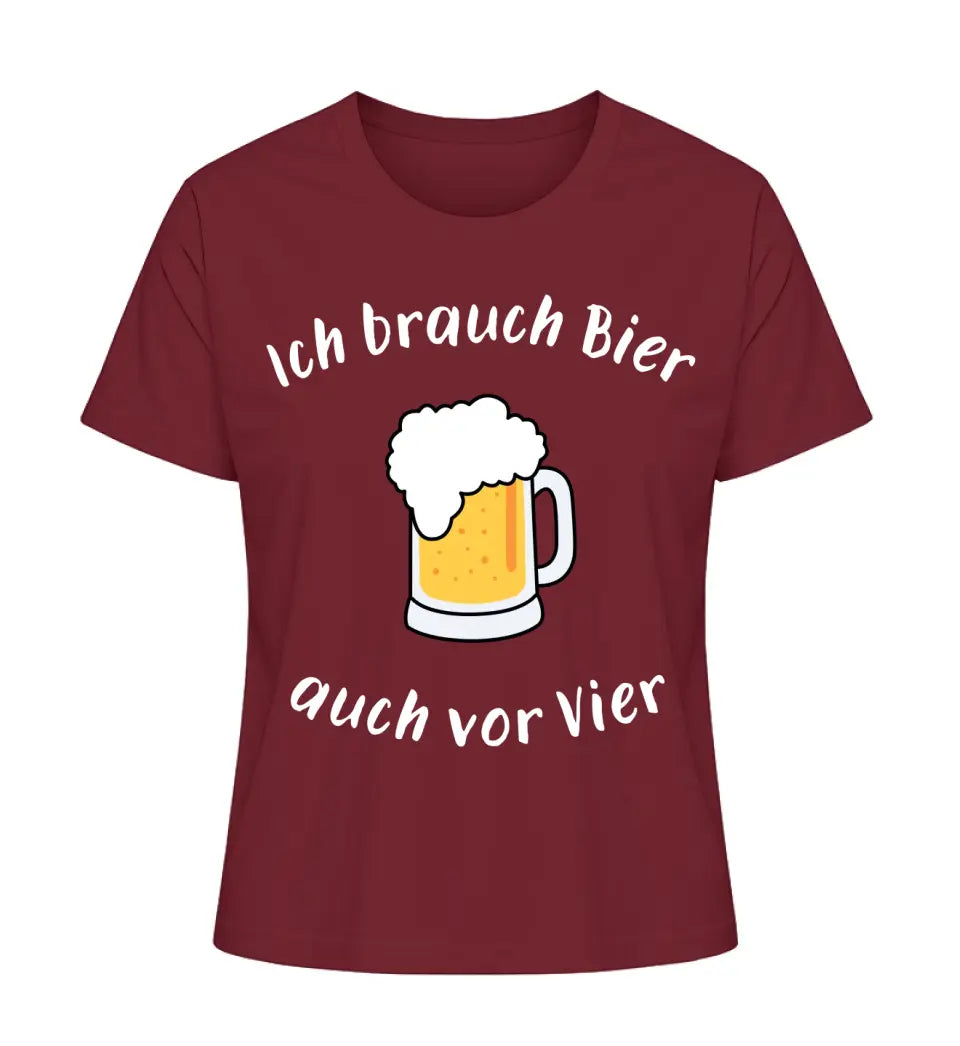 Ich brauch Bier T-Shirt Damen/Herren