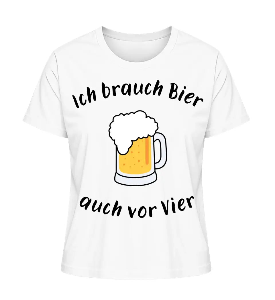 Ich brauch Bier auch vor Vier - Mami T-Shirt