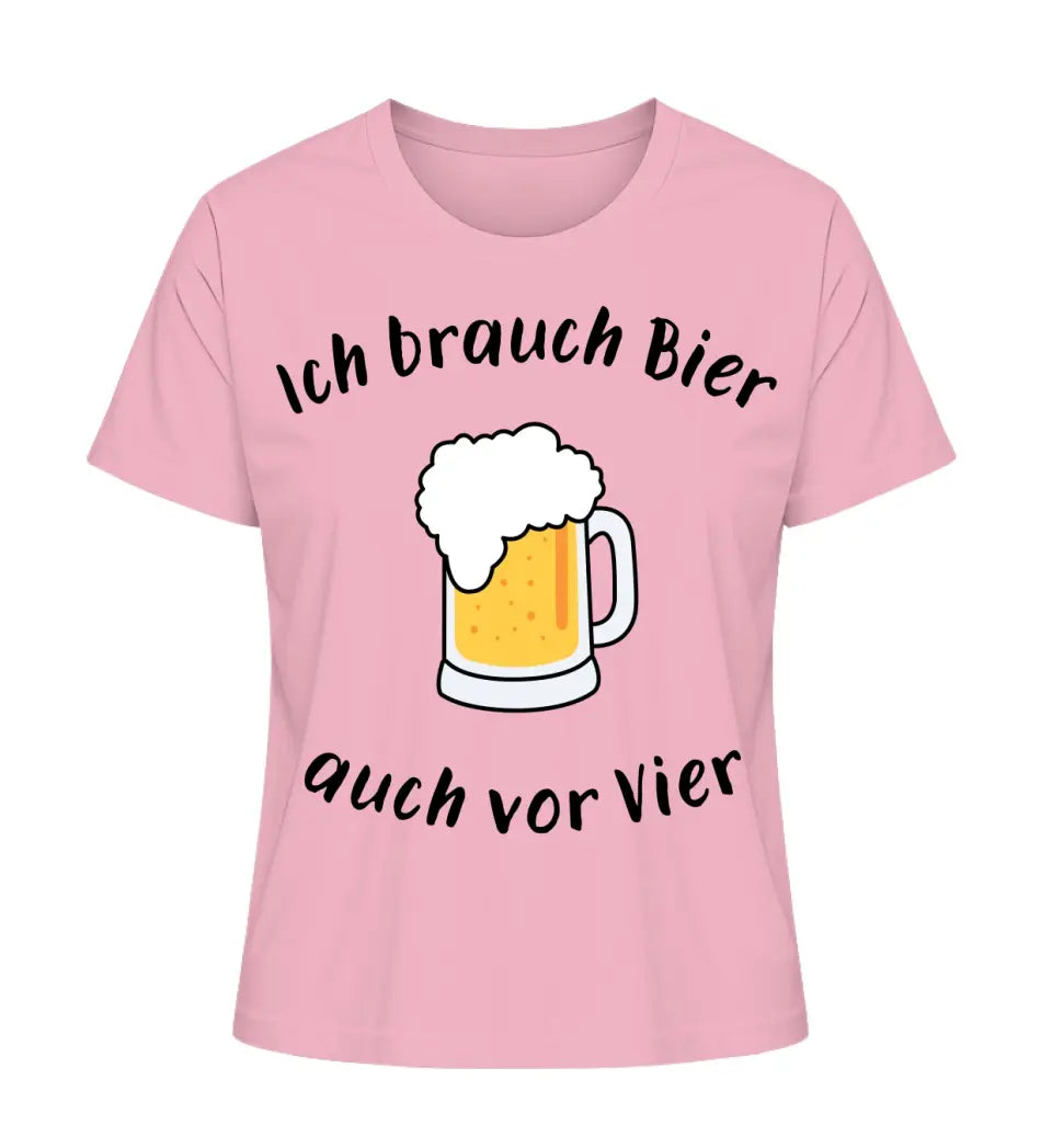 Ich brauch Bier auch vor Vier - Mami T-Shirt