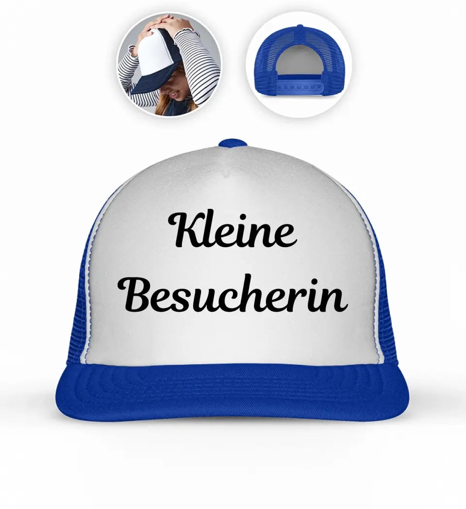 Kleine Besucherin - Kinder Retro Cap